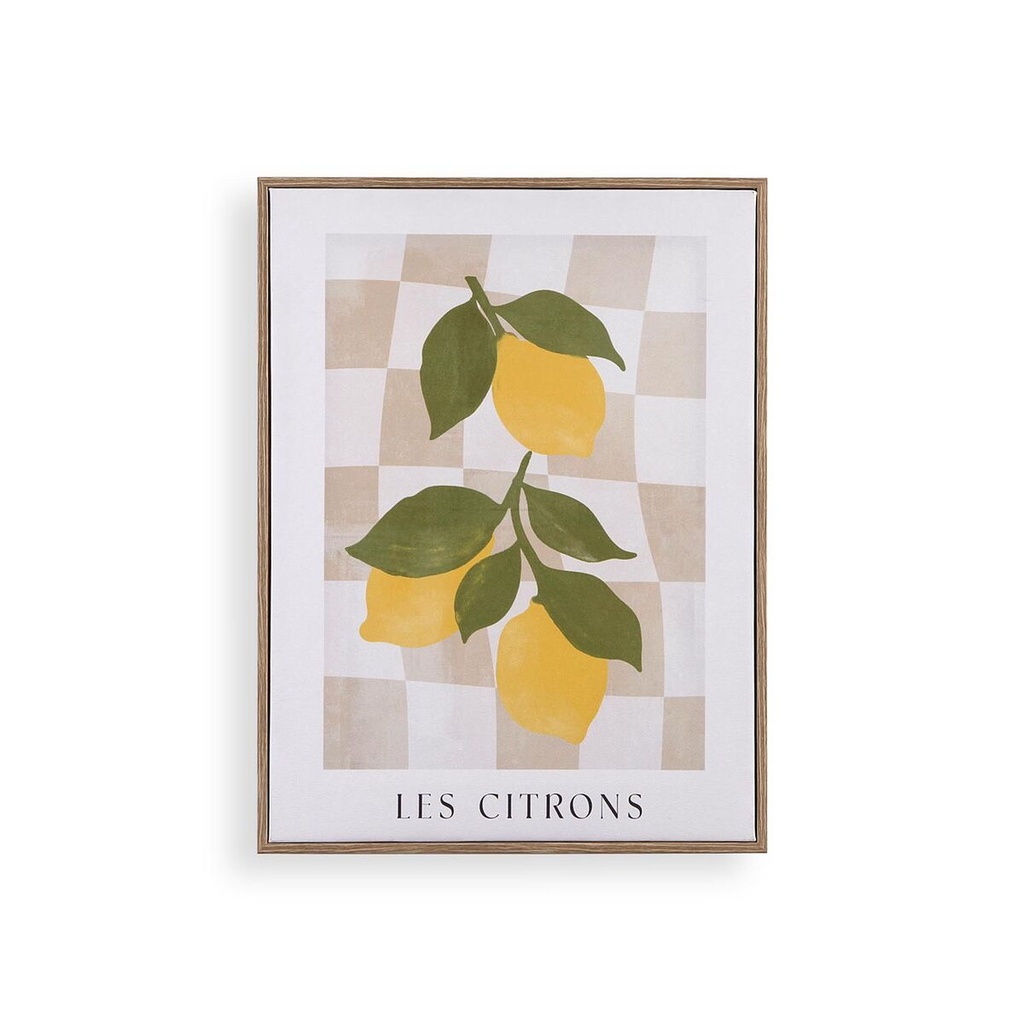 Canvas Versa Lemon 2,2 X 40 X 30 CM