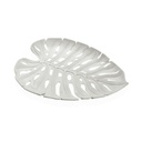 Centerpiece Versa White Resin 2,3 X 24 X 30 CM