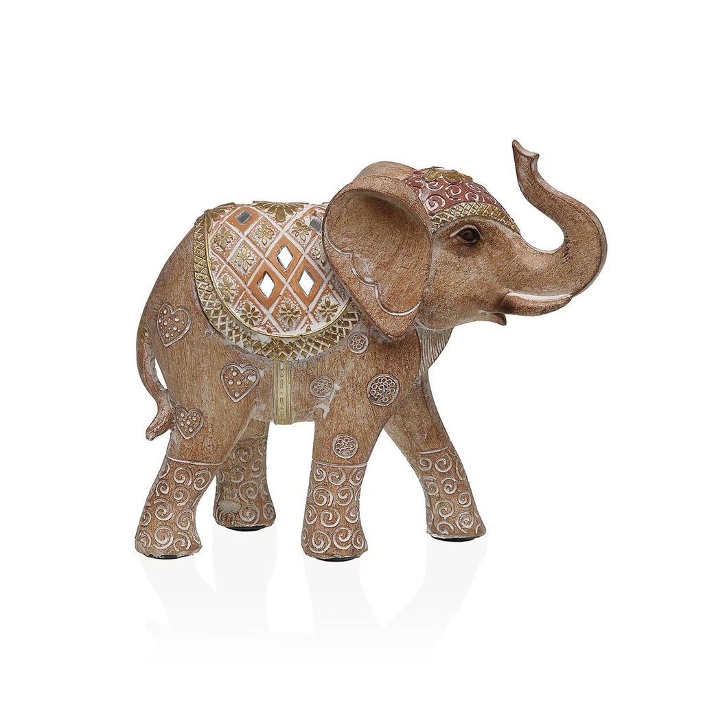 Decorative Figure Versa Elephant 6,5 X 14,5 X 16 CM