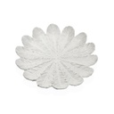 Centro de Mesa Versa Blanco Flor 2,3 X 24,2 X 30 CM