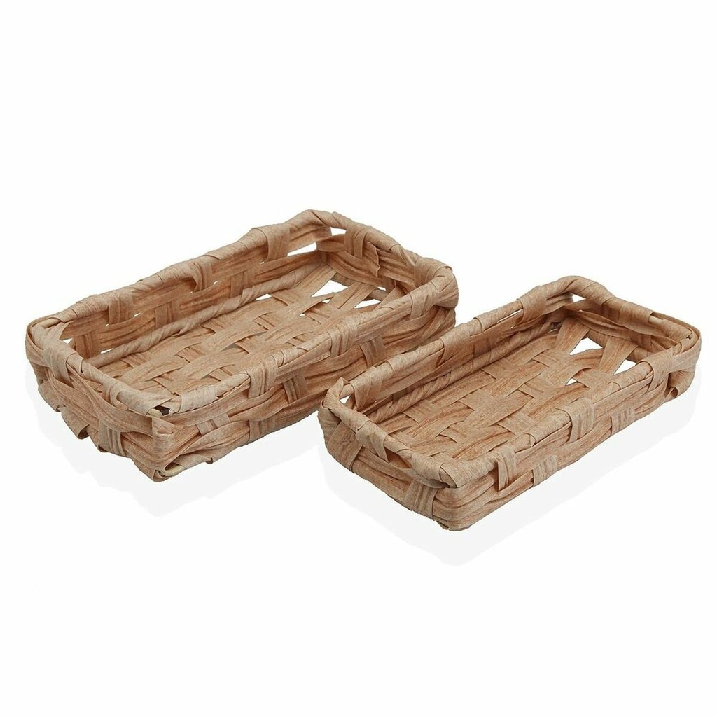 Basket set Versa 11 x 4 x 20 cm 2 Units