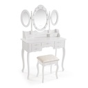 Dresser Versa White Wood Crystal MDF Wood 40 X 144 X 90 CM