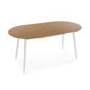 Dining Table Versa DOINYO  White Metal MDF Wood 80 x 75 x 160 cm