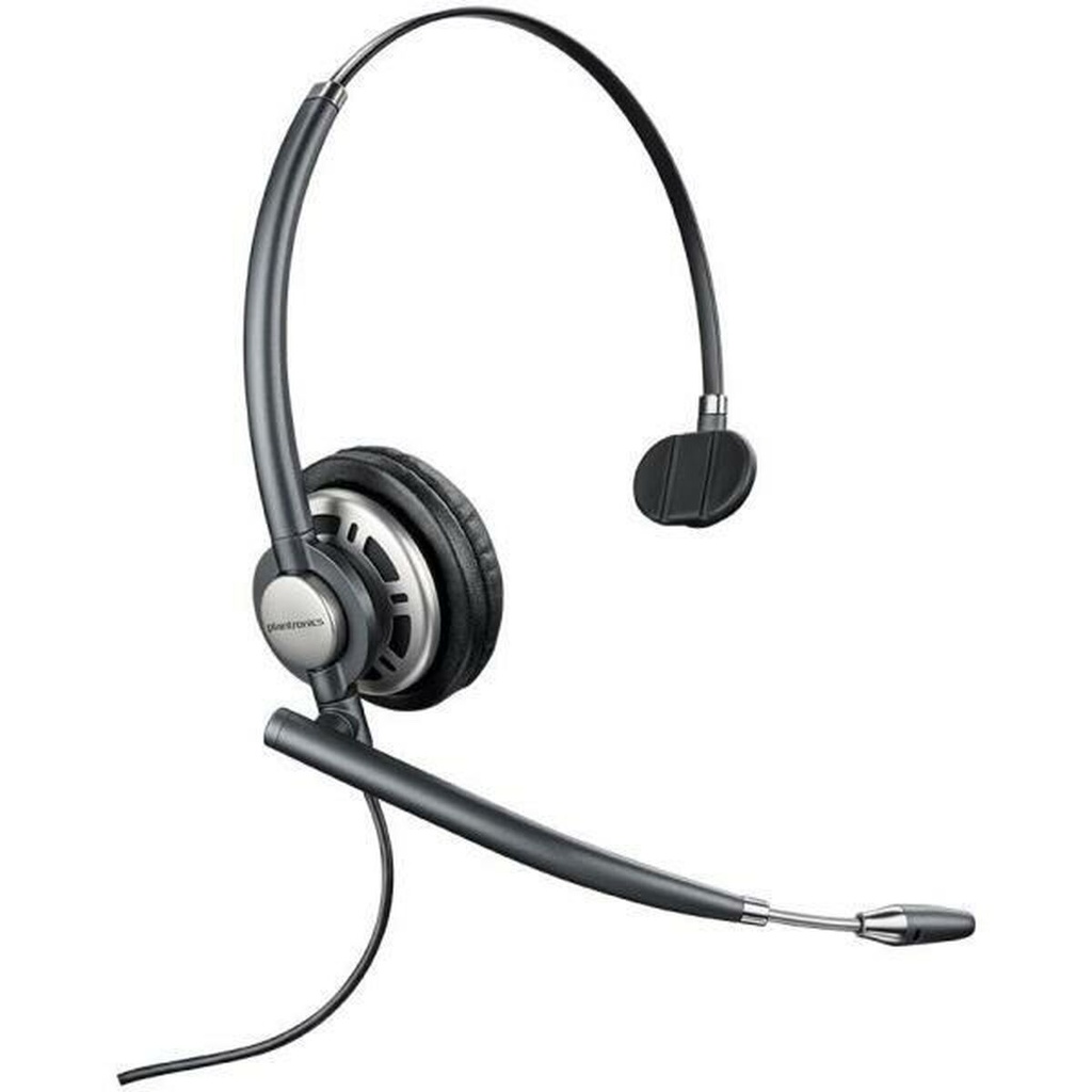 Headphones with Microphone Poly Black