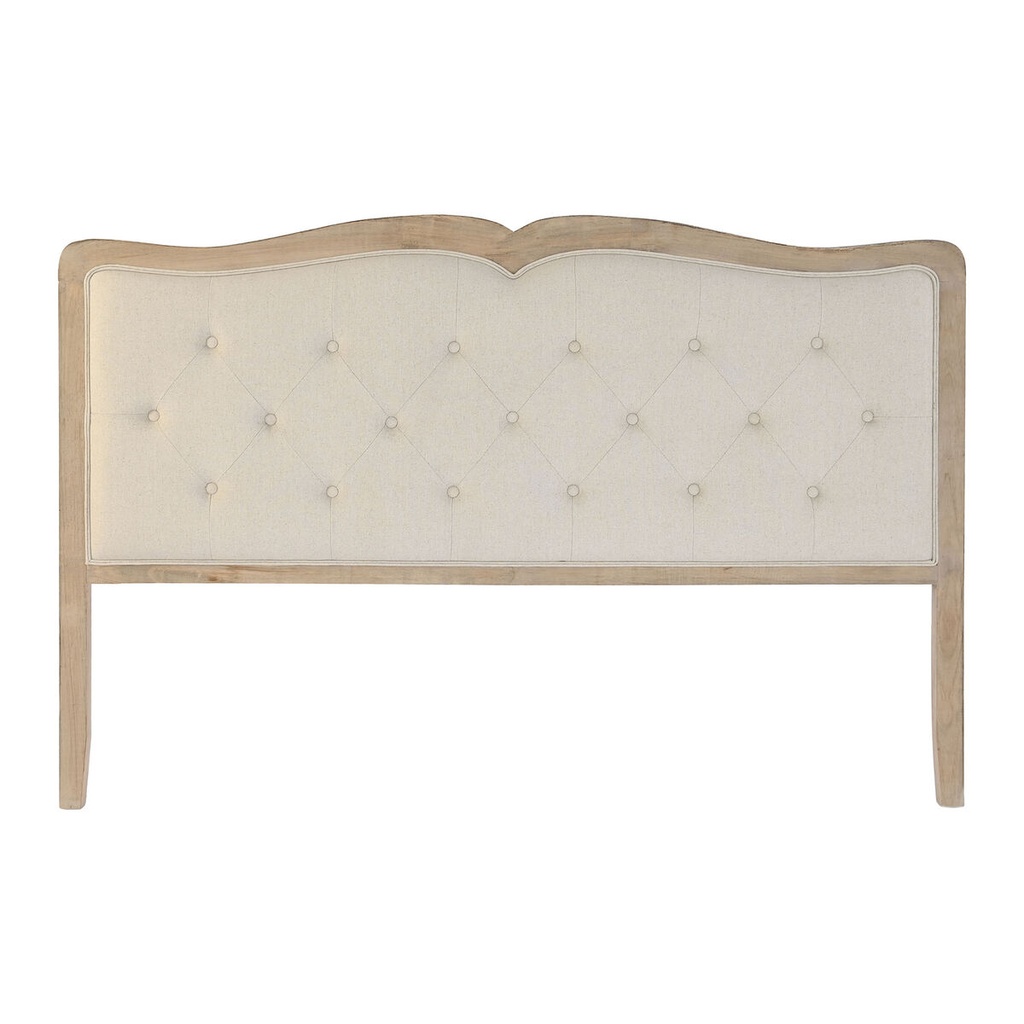 Cabecero de Cama DKD Home Decor Beige Madera Roble 180 x 10 x 120 cm