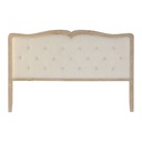 Cabecero de Cama DKD Home Decor Beige Madera Roble 180 x 10 x 120 cm