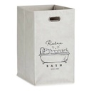 Multi-purpose basket Berilo Relax Bath White Cardboard 60 L 35 x 57 x 35 cm Foldable