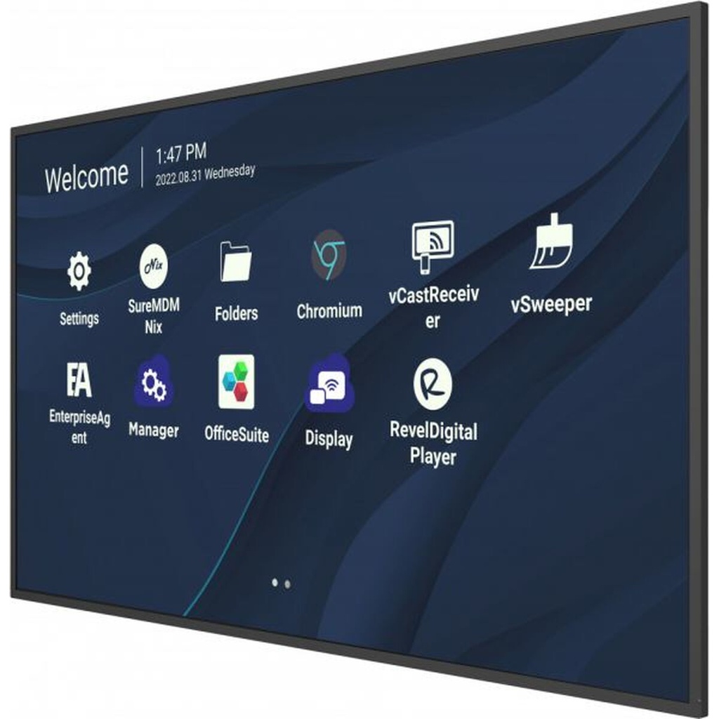 Pantalla digital ViewSonic CDE9830 4K Ultra HD 98"