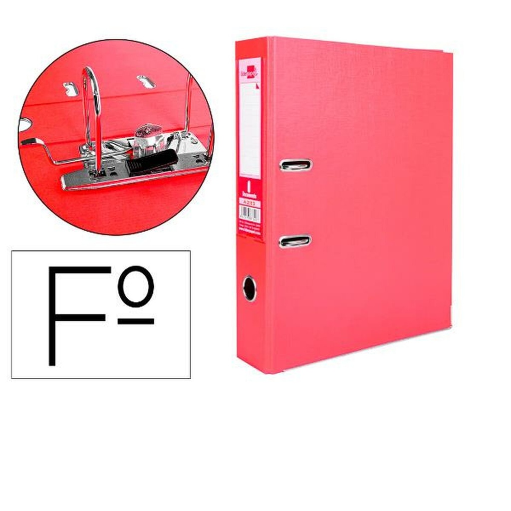 Carpeta de anillas Liderpapel AZ33 Amarillo