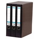 Carpeta de anillas Elba 100580060 Negro A4 3 Unidades