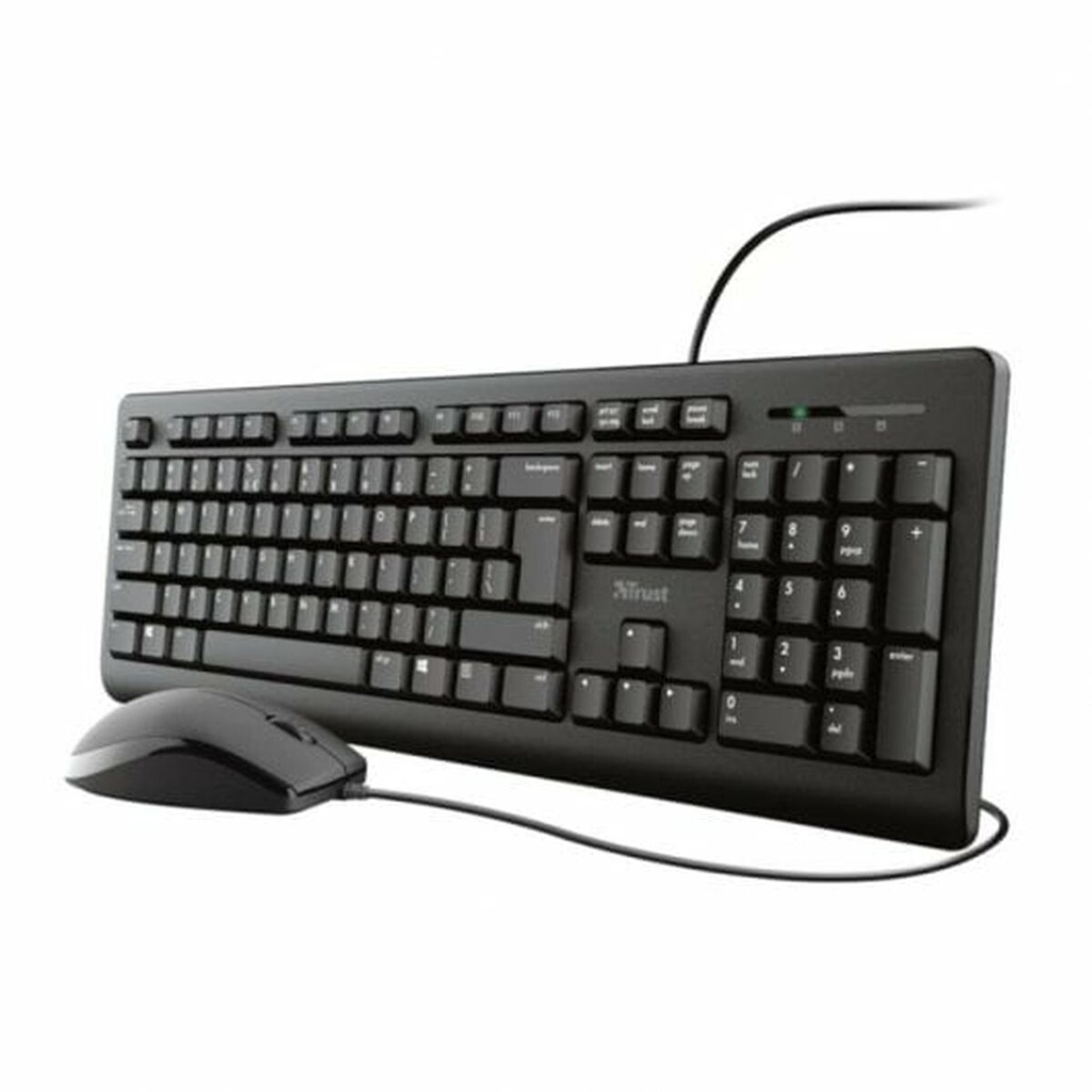 Teclado Trust Trust Negro Qwerty Español