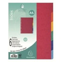 Separadores Exacompta 2412E Cartulina (12 Unidades)