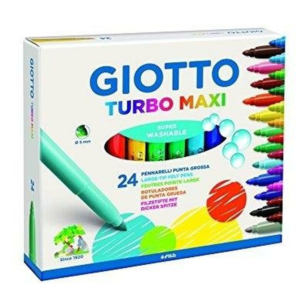 Set de Rotuladores Giotto F455000 (24 Piezas)