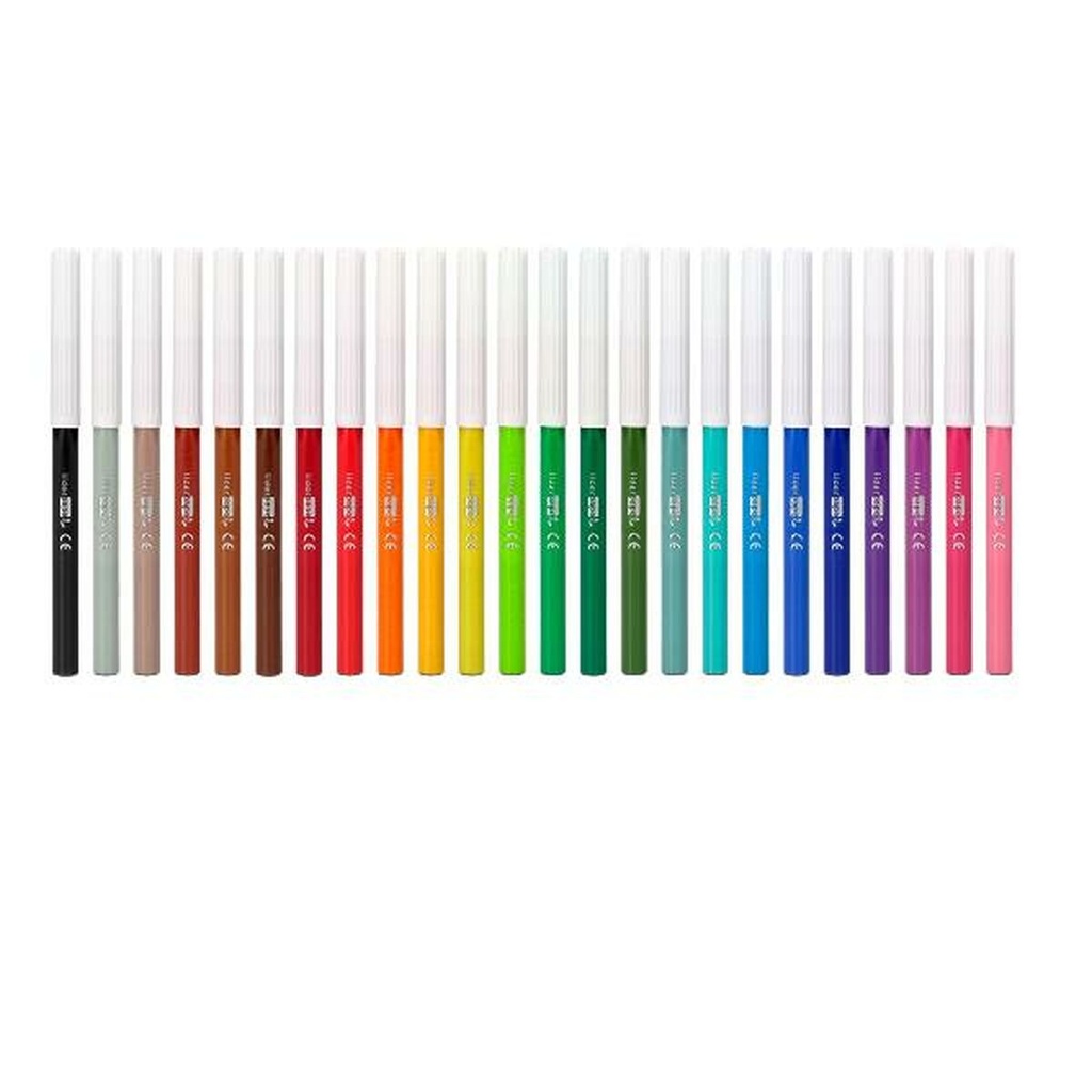 Set de Rotuladores Liderpapel RT07 Multicolor (24 Piezas)