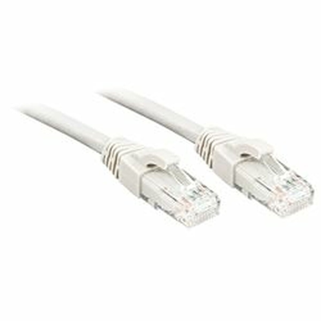 Cable de Red Rígido UTP Categoría 6 LINDY 48094 Blanco 3 m 1 unidad