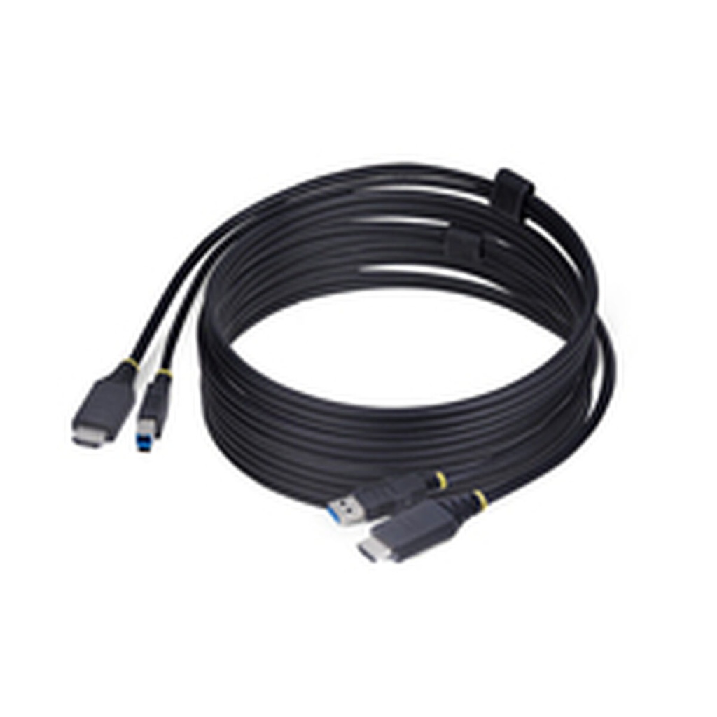 Cable adaptador Startech HU12210-KVM-CABLE Negro