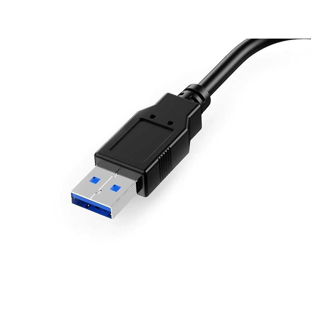 Adaptador USB a VGA Equip 133384 Negro
