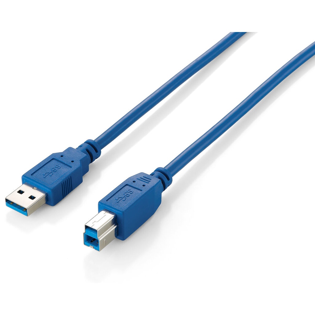 Cable USB 3.0 A a USB B Equip 128291 Azul