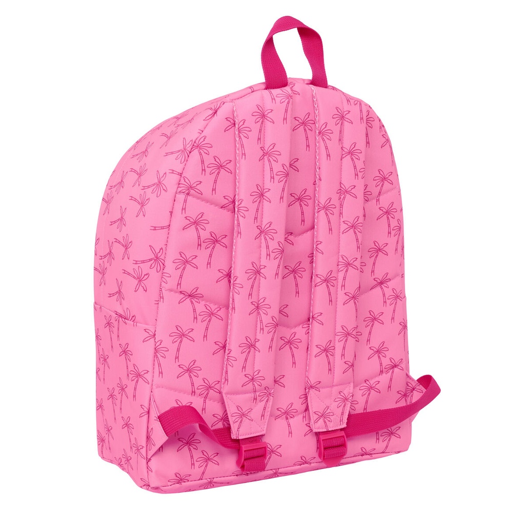Mochila Escolar Lilo & Stitch Chill Rosa Menta 33 x 42 x 15 cm