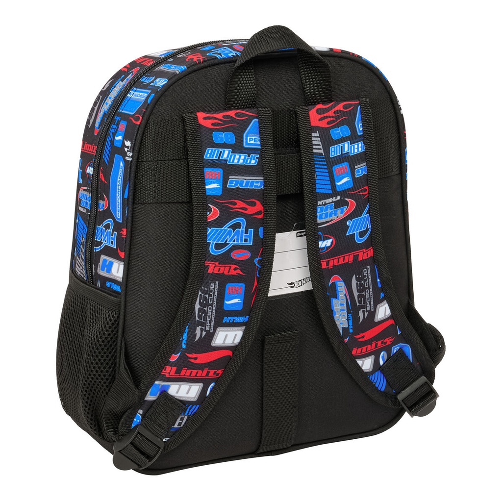 School Bag Hot Wheels Multicolour 27 x 33 x 10 cm