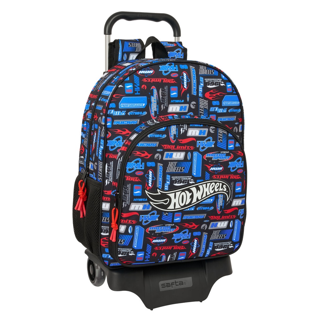 School Bag Hot Wheels Multicolour 33 x 42 x 14 cm