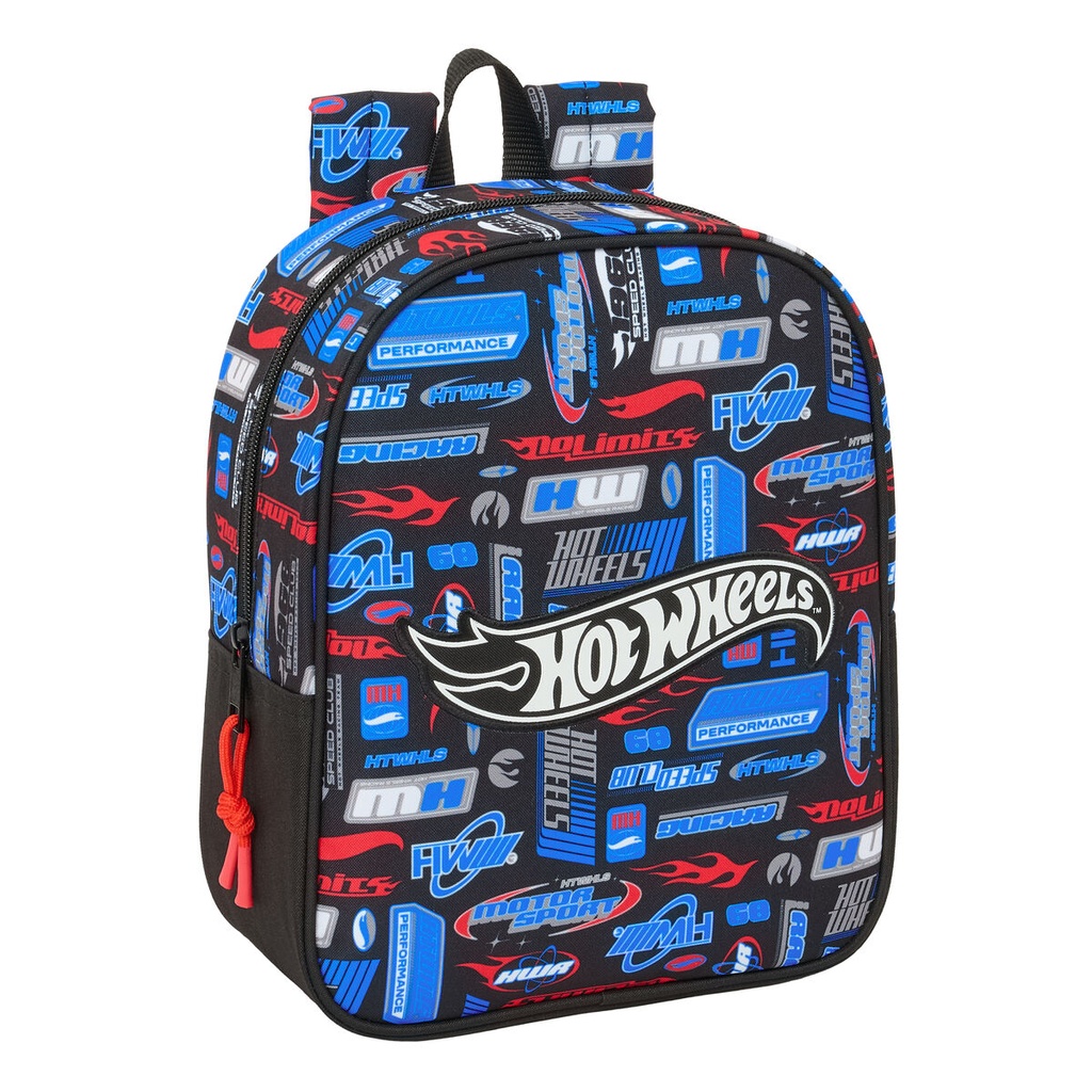 School Bag Hot Wheels Multicolour 22 x 27 x 10 cm