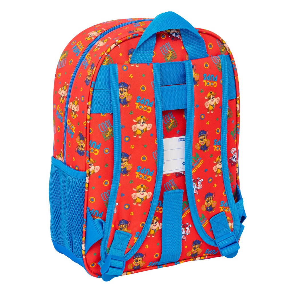 School Bag The Paw Patrol Cool Blue Red 26 x 34 x 11 cm