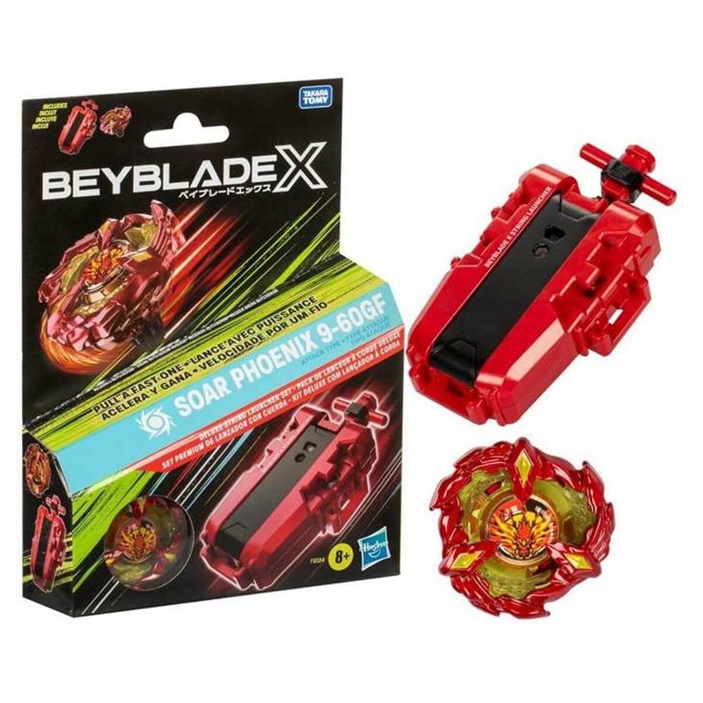 Peonza Hasbro BeybladeX Rojo