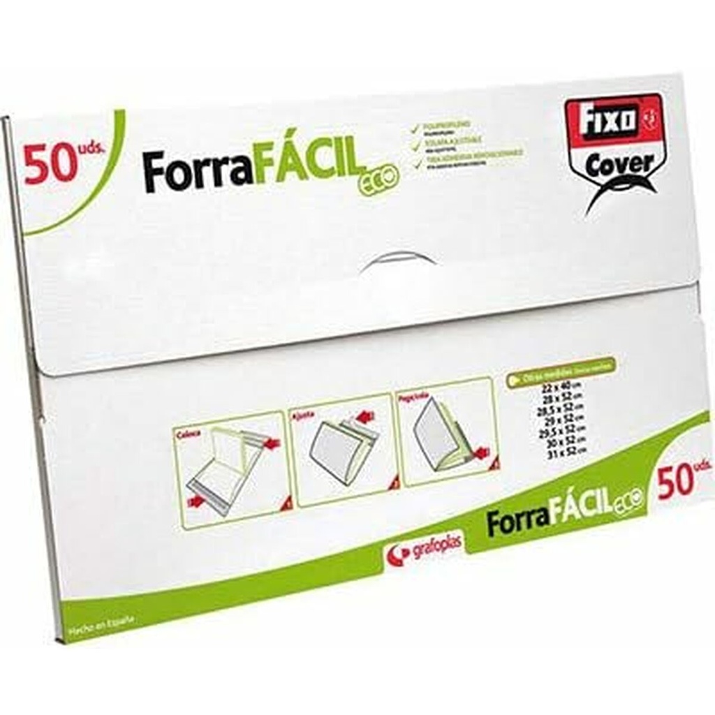 Forro Adhesivo para Libros Fixo