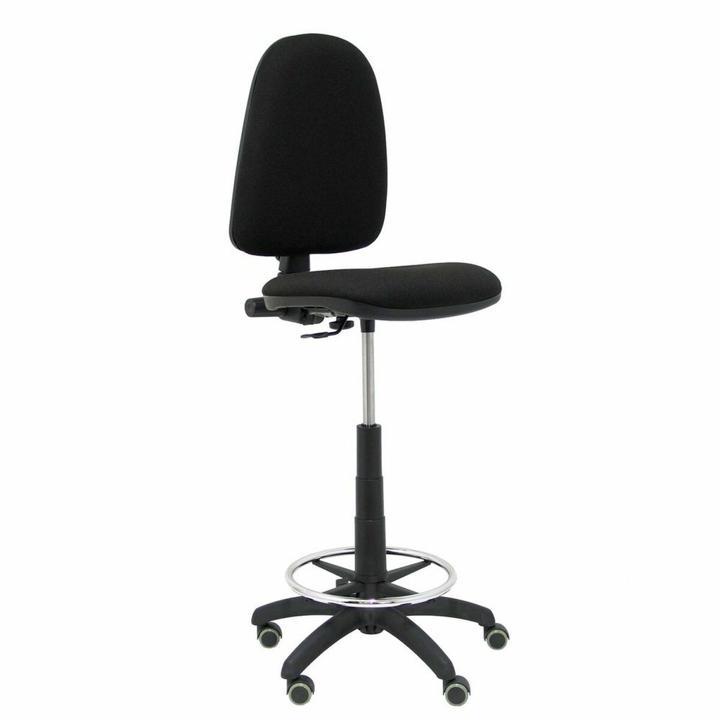 Taburete Ayna bali Piqueras y Crespo T04CP Negro PVC