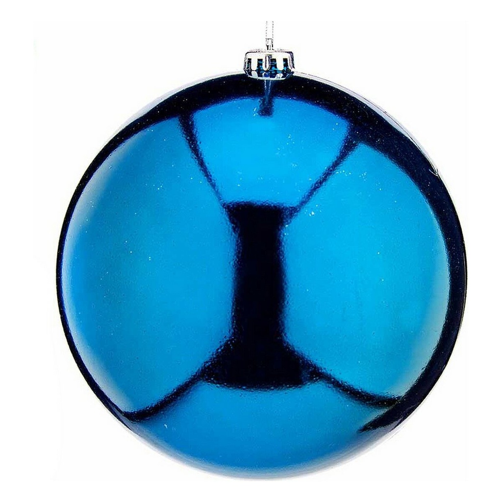 Christmas Bauble Ø 20 cm Blue Plastic