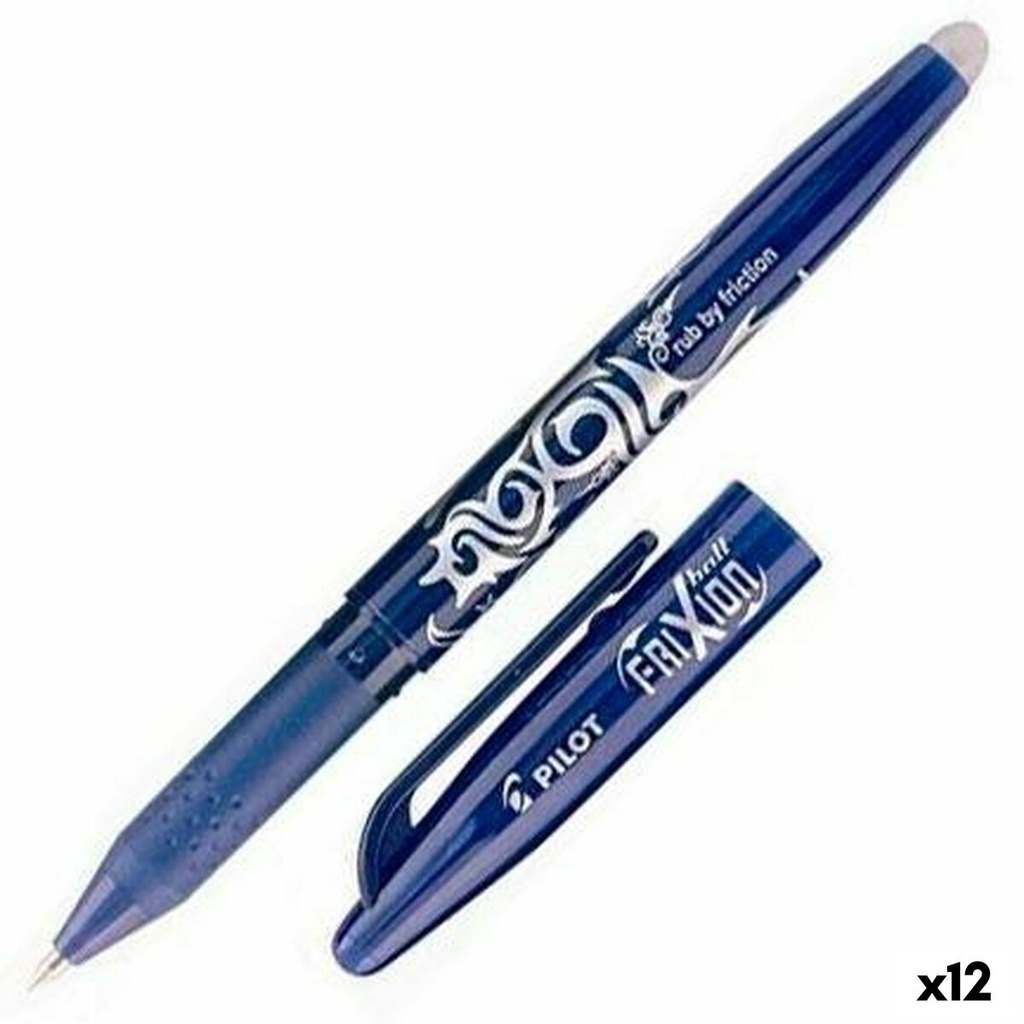 Pen Pilot Frixion Ball 0,4 mm 0,7 mm Blue (12 Units)