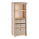Shelves Kipit MH10228CF-2 Brown Beige Wood 28 x 113 x 42 cm