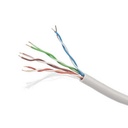 Cable de Red Rígido UTP Categoría 5e GEMBIRD UPC-5004E-SOL/100 100 m Gris 100 m