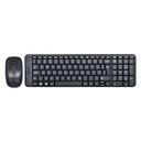 Teclado y Ratón Logitech Wireless Combo MK220 Negro QWERTY Qwerty US