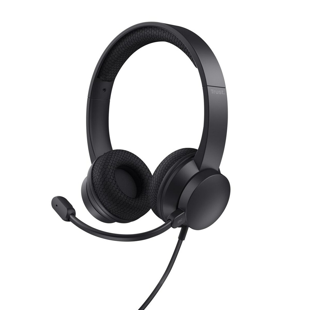 Auriculares con Micrófono Trust 25089 Negro