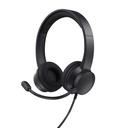 Auriculares con Micrófono Trust 25089 Negro
