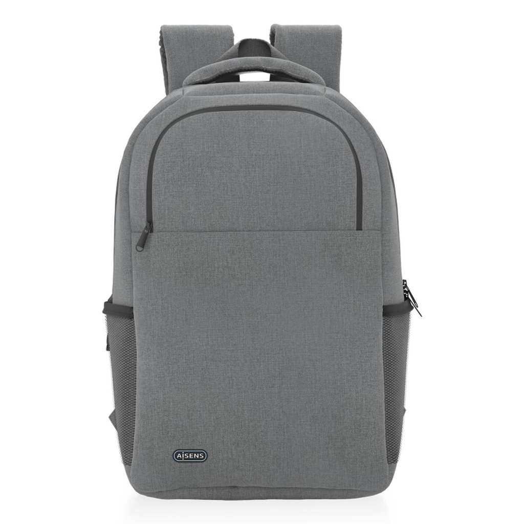 Mochila para Portátil Aisens ASBG-BP083-GR Gris (1 unidad)