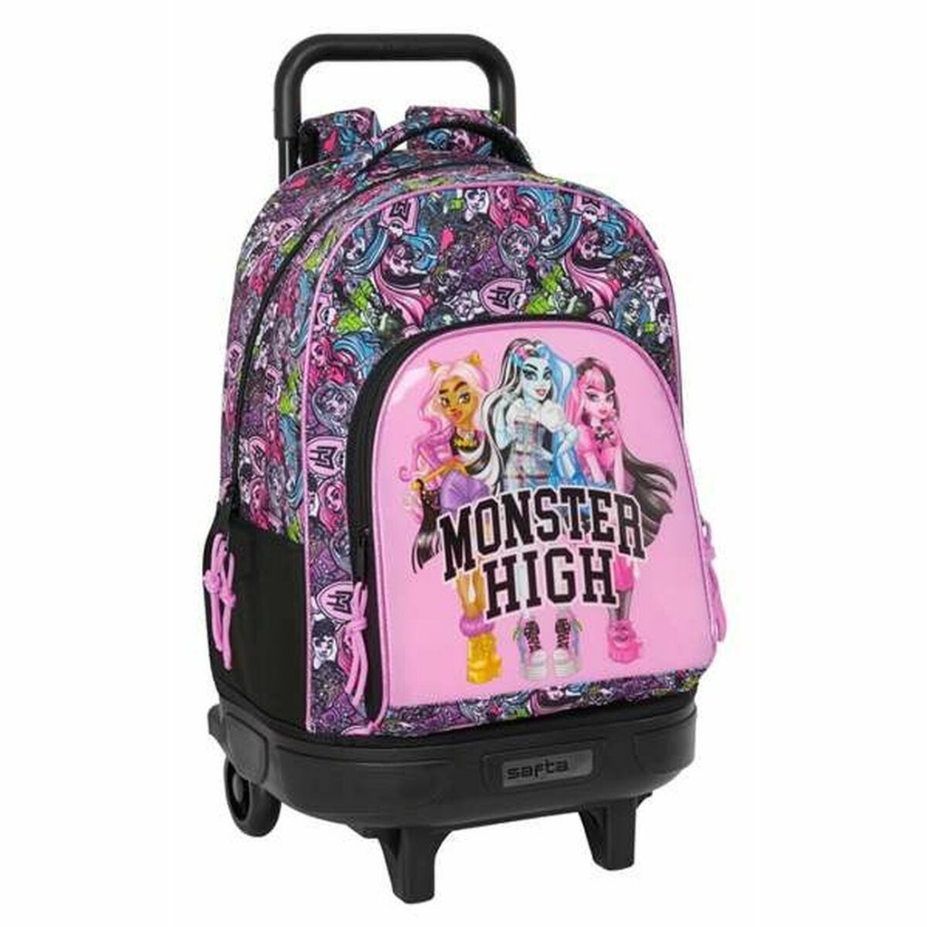 Mochila Escolar Monster High Drama Multicolor 33 x 45 x 22 cm