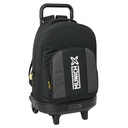 Mochila Escolar con Ruedas Munich Topo Negro 33 x 45 x 22 cm