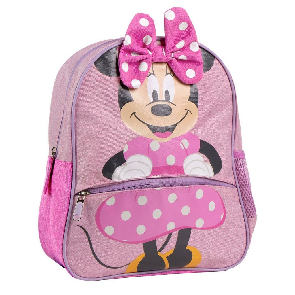 Mochila Escolar Minnie Mouse Rosa 26 x 3 x 32 cm
