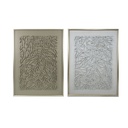 Lienzo Home ESPRIT Poliestireno Lienzo 90 x 3,5 x 120 cm