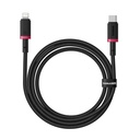USB-C to Lightning Cable Baseus P10377800U01-01 Black Red 1 m