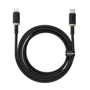 USB-C to Lightning Cable Baseus P10377800U01-02 Black Gold 2 m
