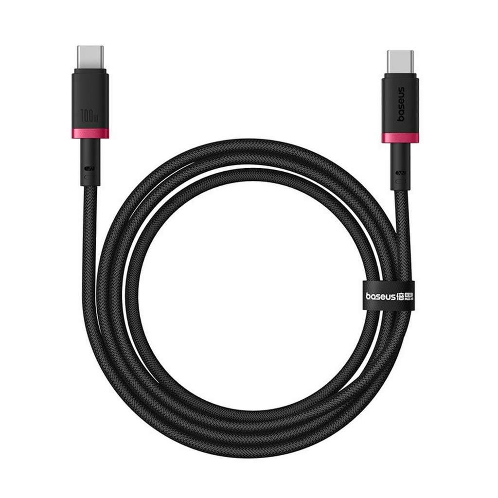 Cable USB-C a USB-C Baseus P10377803U01-01 Negro Rojo 1 m