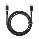 Cable USB-C a USB-C Baseus P10377803U01-00 Negro Oro 1 m