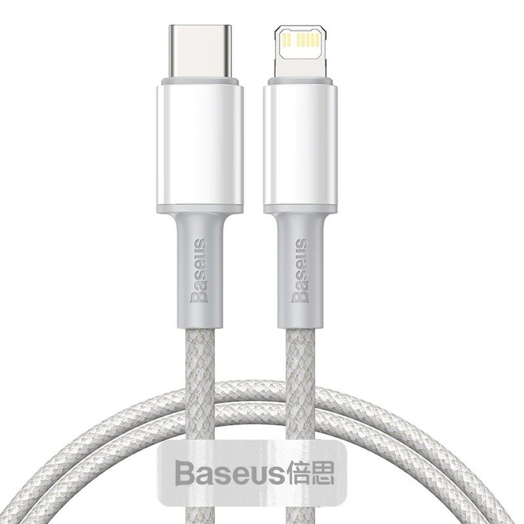USB-C to Lightning Cable Baseus CATLGD-02 White 1 m