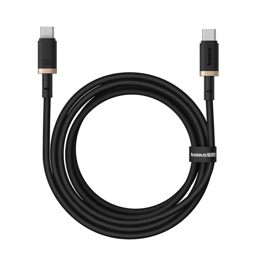 USB-C to USB-C Cable Baseus P10377803U01-02 Black Gold 2 m