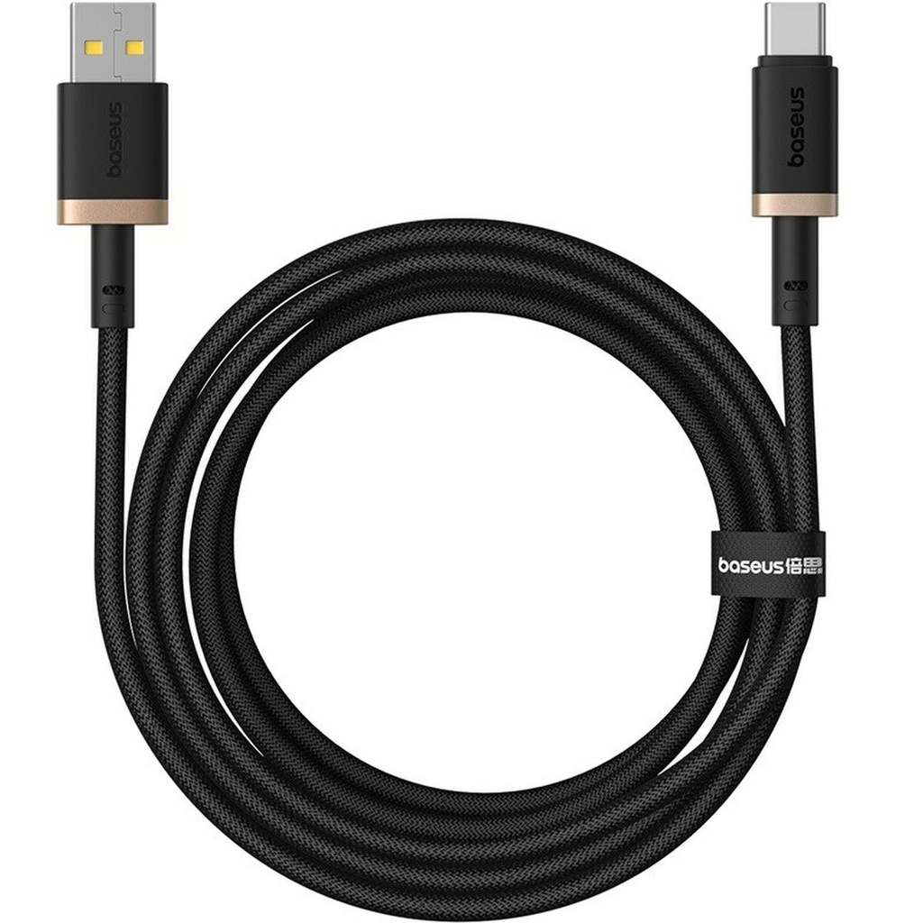 Cable USB A a USB-C Baseus P10377802U01-02 Negro Oro 2 m