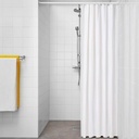 Cortina de Ducha Exma Blanco PVC 180 x 180 cm